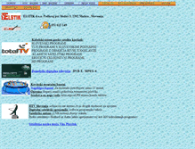 Tablet Screenshot of elstik.si